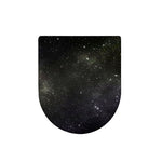 Dark Universe Galaxy Outer Space Print Toilet Lid Cover