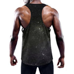 Dark Universe Galaxy Outer Space Print Training Tank Top