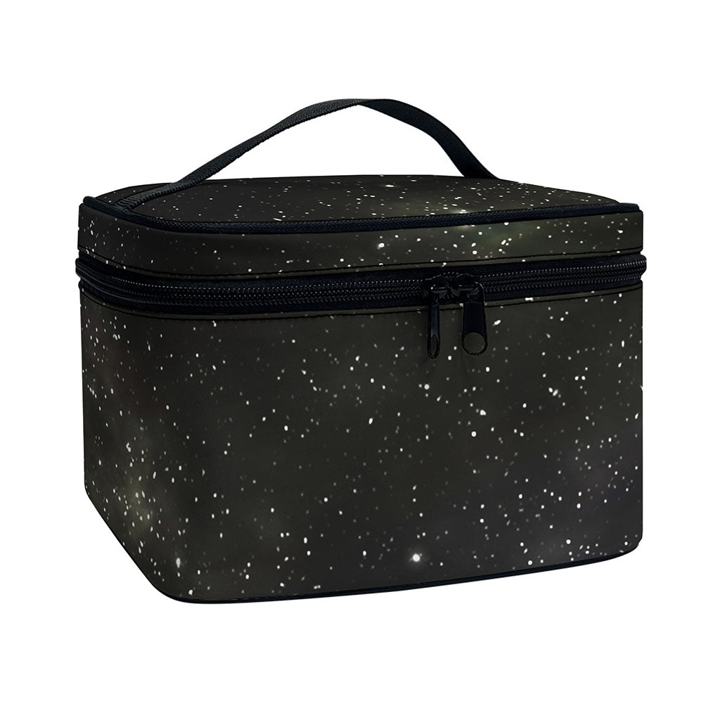 Dark Universe Galaxy Outer Space Print Travel Makeup Bag