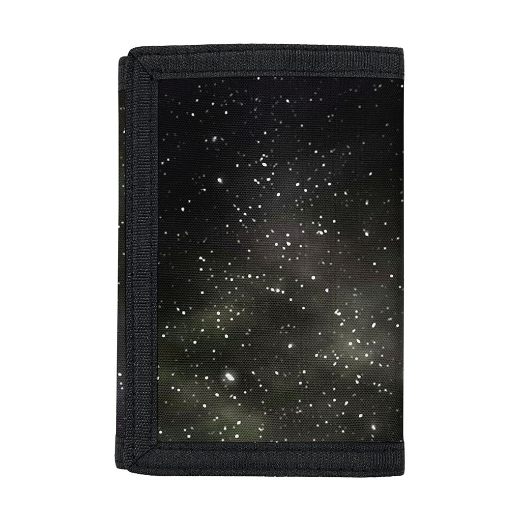 Dark Universe Galaxy Outer Space Print Trifold Wallet