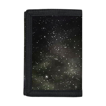Dark Universe Galaxy Outer Space Print Trifold Wallet
