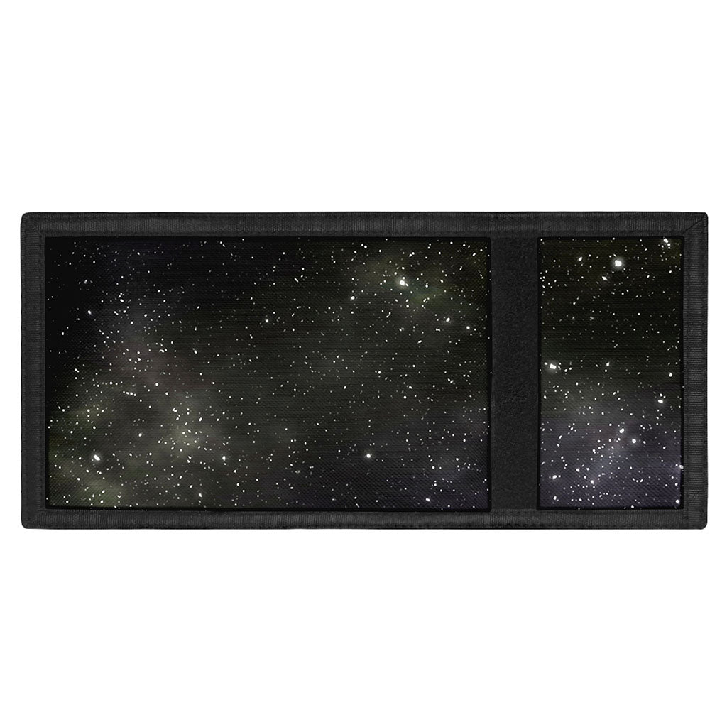 Dark Universe Galaxy Outer Space Print Trifold Wallet