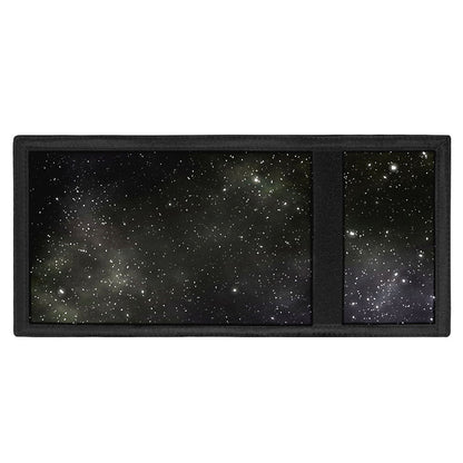 Dark Universe Galaxy Outer Space Print Trifold Wallet