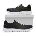 Dark Universe Galaxy Outer Space Print White Running Shoes