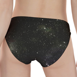 Dark Universe Galaxy Outer Space Print Women's Panties