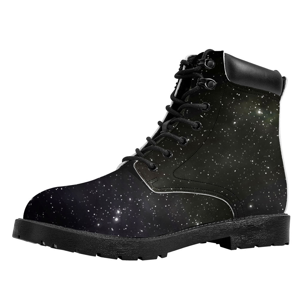 Dark Universe Galaxy Outer Space Print Work Boots