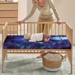 Dark Virgo Zodiac Sign Print Baby Crib Sheet