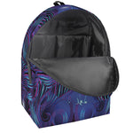 Dark Virgo Zodiac Sign Print Backpack