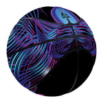 Dark Virgo Zodiac Sign Print Basketball