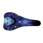 Dark Virgo Zodiac Sign Print Bicycle Seat Cover