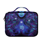 Dark Virgo Zodiac Sign Print Briefcase Bible Bag