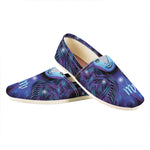 Dark Virgo Zodiac Sign Print Casual Shoes