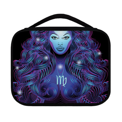 Dark Virgo Zodiac Sign Print Classic Bible Case