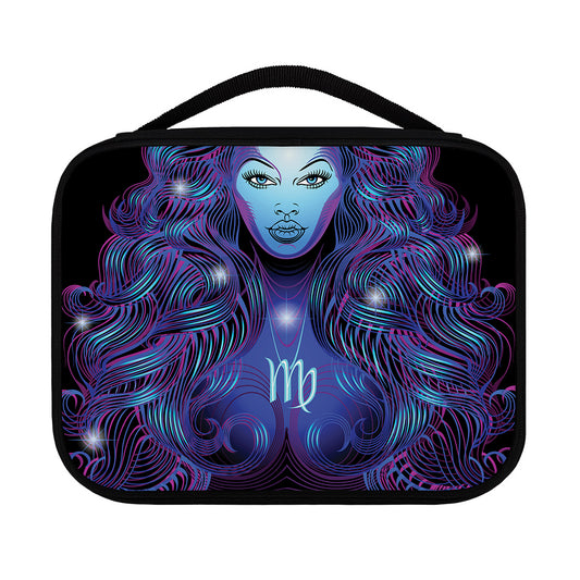 Dark Virgo Zodiac Sign Print Classic Bible Case