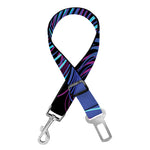 Dark Virgo Zodiac Sign Print Dog Seat Belt