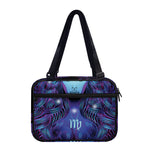 Dark Virgo Zodiac Sign Print Double Strap Bible Bag