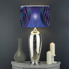 Dark Virgo Zodiac Sign Print Drum Lamp Shade