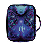 Dark Virgo Zodiac Sign Print Front Pocket Bible Bag
