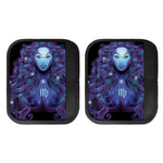Dark Virgo Zodiac Sign Print Handle Covers