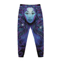 Dark Virgo Zodiac Sign Print Jogger Pants