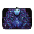 Dark Virgo Zodiac Sign Print Laptop Sleeve