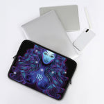 Dark Virgo Zodiac Sign Print Laptop Sleeve