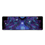 Dark Virgo Zodiac Sign Print Long Kitchen Mat