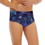 Dark Virgo Zodiac Sign Print Men's Briefs