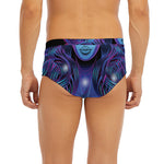Dark Virgo Zodiac Sign Print Men's Briefs