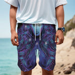 Dark Virgo Zodiac Sign Print Men's Cargo Shorts