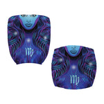 Dark Virgo Zodiac Sign Print Office Chair Cover