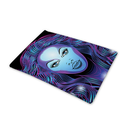 Dark Virgo Zodiac Sign Print Pet Cooling Mat Cover