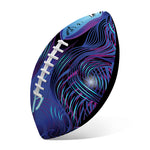 Dark Virgo Zodiac Sign Print Rugby Ball