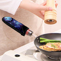 Dark Virgo Zodiac Sign Print Skillet Handle Cover