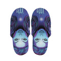 Dark Virgo Zodiac Sign Print Slippers