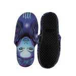 Dark Virgo Zodiac Sign Print Slippers