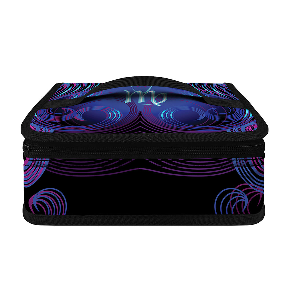 Dark Virgo Zodiac Sign Print Small Lunch Bag