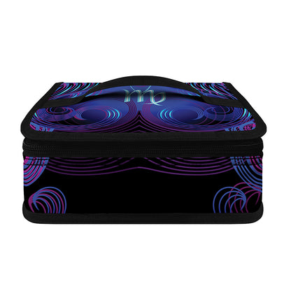 Dark Virgo Zodiac Sign Print Small Lunch Bag