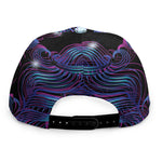 Dark Virgo Zodiac Sign Print Snapback Cap