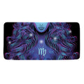 Dark Virgo Zodiac Sign Print Towel