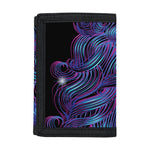 Dark Virgo Zodiac Sign Print Trifold Wallet