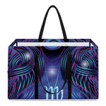 Dark Virgo Zodiac Sign Print Utility Tote Bag