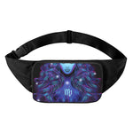 Dark Virgo Zodiac Sign Print Waist Bag