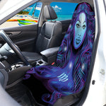 Dark Virgo Zodiac Sign Print Waterproof Car Seat Cover