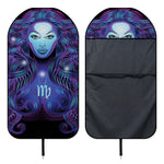 Dark Virgo Zodiac Sign Print Waterproof Car Seat Cover