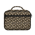Dark Western Floral Pattern Print Briefcase Bible Bag