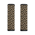 Dark Western Floral Pattern Print Handle Covers
