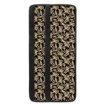 Dark Western Floral Pattern Print Refrigerator Handle Covers