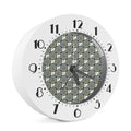 Dartboard Cartoon Pattern Print Alarm Clock