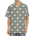 Dartboard Cartoon Pattern Print Aloha Shirt
